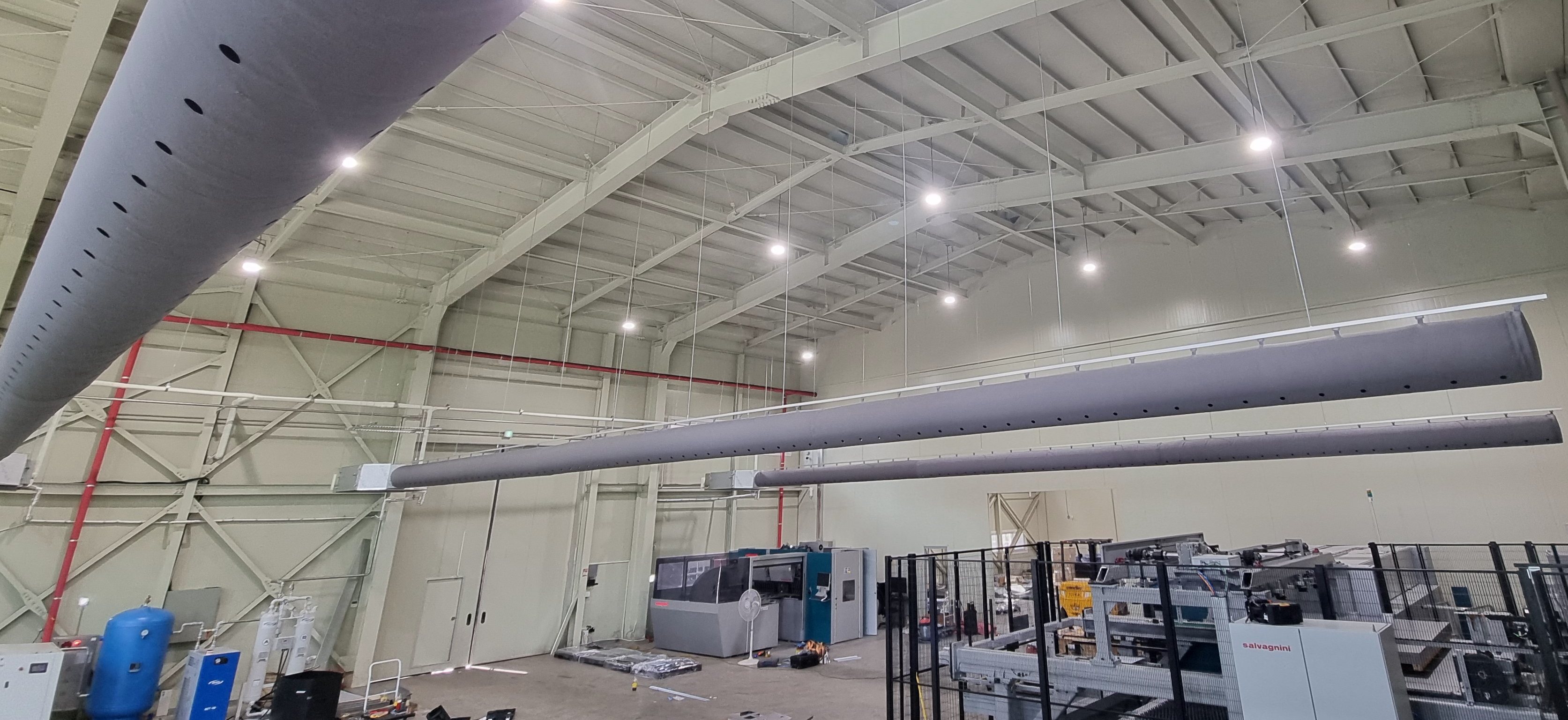 Fabric duct HVAC installation by Mr. Aircon Philippines